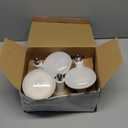 Sunco 6 Pack BR40 LED Light Bulbs, Indoor Flood Lights, Recessed Can Light Bulb, 1400 LM, 17W (100W Equivalent), 4000K Cool White, Dimmable, E26 Base, for Home, Bedroom, Kitchen UL.