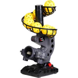 Furlihong 388PBH Pickleball Machine, 4 Adjustable Angles, Includes 9 Pickleballs, Powered by Power Bank/Battery, for Beginners