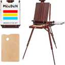 MEEDEN French Easel, Plein Air Easel, Art Easels for Painting Adult, Travel Easels,Portable Artist Easle for Outdoor Painting, Sketching, Display, 17 Inches Wide, 22 Inches Long