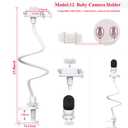 Baby Monitor Holder Mount for Owlet Cam Dream Sight (Gen 3)/Dream Duo (Gen 2)/Cam (Gen2)/ (Gen 1)