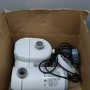 INTEX C2500 Krystal Clear Cartridge Filter Pump for Above Ground Pools: 2500 GPH Pump Flow Rate  Improved Circulation and Filtration  Easy Installation  Improved Water Clarity  Easy-to-Clean (2,500 Gallons Per Hour)