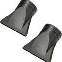 2Pcs Black Hot Professional Salon Hairdressing Tool Hair Dryer Nozzle Wide Design Useful Convenient Design Styling Tools Hair Dryers Accessories