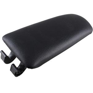 Heart Horse Armrest Arm Rest Center Console Lid Cover Compatible for A4 B6 B7 2001 2002 2003 2004 2005 2006 2007 2008 Leather 8E0864245E (Black)