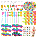Vertintong 118 Pcs Summer Pool Party Favors Summer Tattoo PVC Pool Stickers Summer Pool Sunglasses Bulk Water Guns Bubble Wands Summer Tattoo Hawaiian Luau Birthday Decorations Supplies