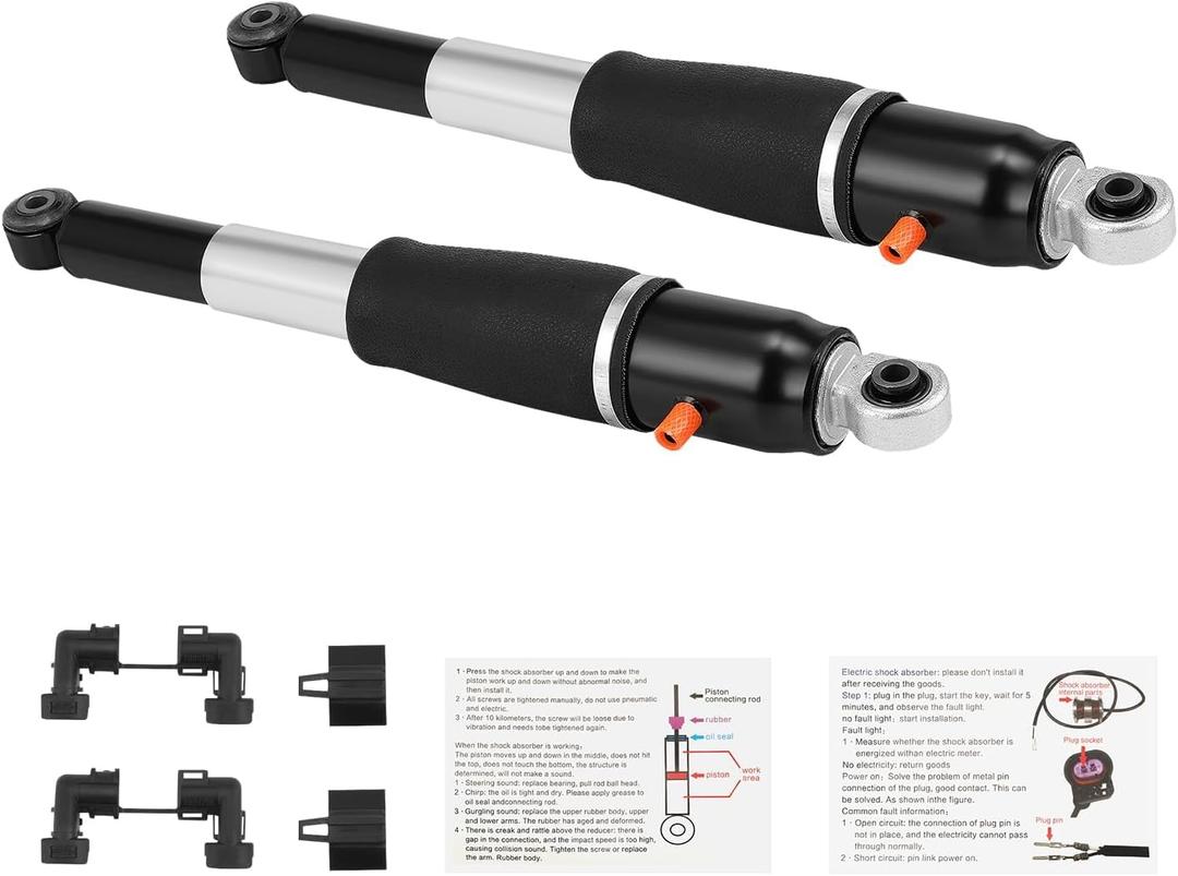 84176675 Rear Air Shock Absorber Strut Compatible with Cadillac Escalade ESV Chevy Tahoe Suburban GMC Yukon XL 2015 2016 2017 2018 2019 2020 2021# 580-1106 23290661 23151122 23267007