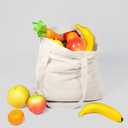 NPBAG 25 Pack 15'' X 16'' Natural Cotton Tote Bags, Lightweight Blank Bulk Cloth bags with 1pc of PTFE Teflon Sheet
