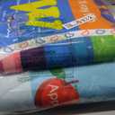 LTKOUGFAM Baby Mat for Floor, Sea Animal Play Rug, ABC Kids Rugs for Playroom, Ocean Playmat Crawling Tummy Time Mat, Non-Toxic Non-Slip Foldable Mats (110.2X78.7 INCH)