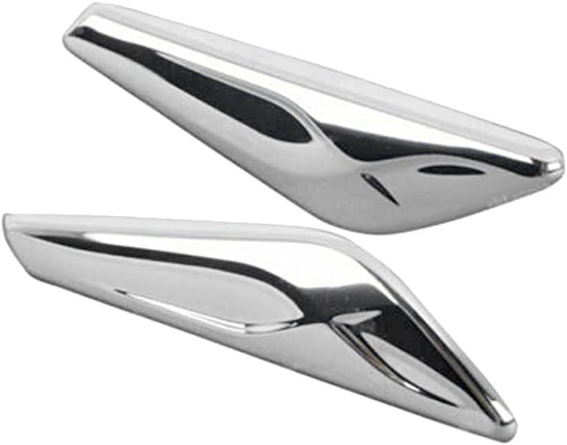 Front Side Fender Trim Finisher for BMW X3 X4 F25 F26 2015-2018 Part Number: 51117338569, 51117338570