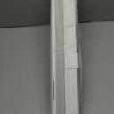 AOSKY No Drill Cordless Blackout Cellular Shades, 58" W x 48" H, White