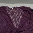 Vixen womens Tie Front Lace Shrug Cardigan 2X