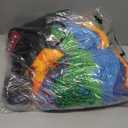 Lazy Daze Hammocks Handwoven Mayan Hammock, 10.5 FT Soft Rope Double Hammocks, Portable Outdoor Hammock with Carry Bag, 2 Straps & Carabiners for Patio Outside, 550 lbs Weight Capacity, Gray (Grey)