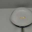 Mueller 12-Inch Fry Pan, Heavy Duty Non-Stick German Stone Coating Cookware, Aluminum Body, Even Heat Distribution, No PFOA or APEO, EverCool Stainless Steel Handle, Black