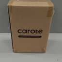 CAROTE 14 Pieces Knife Set with Block, Forged, High Carbon Stainless Steel Sharp Blade Block Knife Set, Dishwasher Safe Cutlery, Cream