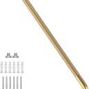 36 Inch Anti Slip Shower Grab Gold, Munzong Bathroom Grab Bar, Knurled Bathroom Balance Bar,Safety Hand Rail Support Handicap Elderly Injury Senior Assist Bath Handle