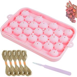 Silicone Grape Soap Mold Kit Exquisite Soap Molds Making for Mother's Day Handmade Without Soaps
