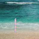 Cabilock 39.37In Reflective Water Level Gauge Sticker 2-Pack Self-Adhesive Water Level Indicator for Pool Pond Tank Measurement