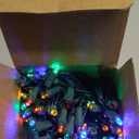 Brizled White Christmas Lights, 33ft 100 LED 5MM Wide Angle Gentle Twinkle Christmas String Lights, 120V UL Certified Connectable Christmas Tree Lights Outdoor Xmas Light for Christmas Tree Party Home