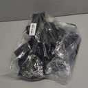 F-color Mesh Shower Caddy Portable, 8.3" Deeper Pockets Large Shower Caddy Bathroom Caddy for College Dorm Room Bathroom Essentials, 2 Handles Shower Bag Tote for Gym Rv, Camp with S Hook, Black (XL, 1 Pack X-Large Black)