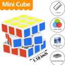 Mini Cube Puzzle Party Favors for Kids: 28 Pack 1.18in 3x3 Magic Cube School Rewards & Classroom Prize for Students - Birthday Valentines Easter Stress Relief Toys Goody Bag Filler Gifts