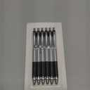 Mr. Pen No Bleed Pens, Bible Pens, Fine Tip, Black, Pack of 6