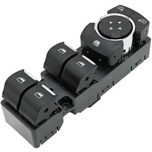OKAY MOTOR JC3Z14529CA Power Door Window Switch Front Left Driver Side for 2017-2022 Ford F-250 F-350 Super Duty 2018-2022 F-450 F-550 Super Duty 6.2L 6.7L 6.8L 7.3L SW7927