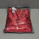 Satin Bedding Set Full Wine Red Silk Like Satin Duvet Cover Set Luxury Soft Burgundy Comforter Cover Adults Bedroom Decor Chic Luxurious Silky Bedspread Cover Zipper (1 Duvet Cover + 2 Pillow Case) (Multi 04)