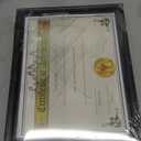 Icona Bay 8.5x11 Certificate Frames - Black, 6 Pack - Contemporary Diploma Frames 8.5 x 11 - Composite Wood Document Frames for Walls or Table Top - Lakeland Collection