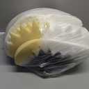 Patas Lague Orthopedic XL Dog Bed Large Sized Dog 42''X28'', Soft Waterproof Egg Crate Foam Large Pet Crate Beds Mat with Removable Washable Cover and Non-Slip Bottom, Black