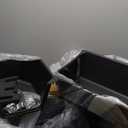 POPSTORE Underseat Storage Box Upgraded Rear Under Seat Organizer Cargo Box Compatible with 2015-2025 Ford F150 SuperCrew & Crew Cab, 2017-2025 Ford F250 F350 F450 F550 Super Duty