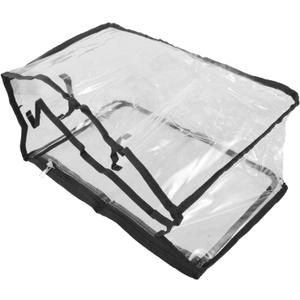 Transparent Beach Bag Reusable Tote for Organizing Essentials Lightweight Carrying Bag for Beach Trips Travel and Outdoor Use