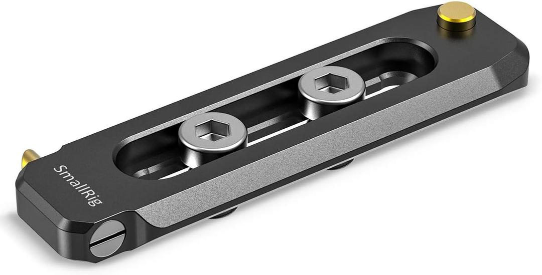 SMALLRIG Universal Low-Profile Quick Release NATO Rail Safety Rail 70mm/2.8inches Long with 1/4'' Screws for NATO Handle Camera Cage EVF Mount  BUN2483