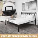 Mattress Slide Stopper Holder in Place Retainer Bar, Non Slip Mattress Gripper Gaskets to Keep Bed from Sliding, 2 PCS
