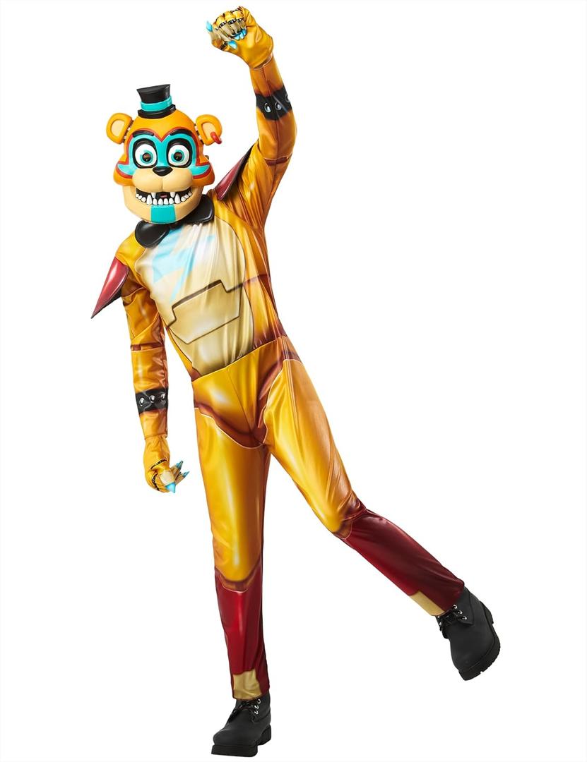 Rubie's Child's Five Nights at Freddy's Glamrock Freddy Costume (Large)