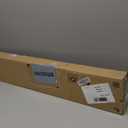 DEZ FURNISHINGS Cordless 2" Faux Wood Blind, 34.5" W x 64" H, White