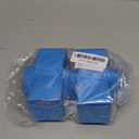 Sidosir 2Pcs 2inch Square Cube Silicone Mold for Mousse Cake, French Dessert Molds for Chocolate Brownie Bites, Brownie, Ice cream, Truffle, Jelly (Blue)