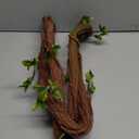 Bendable Artificial Tree Twigs Cane Vine Branches Largre 6.3Ft Fake Plants Trunk Garland with Leaves for Home Wedding Garden Wall Hanging Christmas Thanksgiving Day Decoration