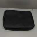 Fireproof Photo Storage Box, Photo Box Organizer with Lock, Collapsible Portable Photo Storage Container with Handle for Photos, Picture, Scrapbook, Art, Craft Black