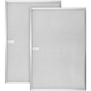 Upgrade BPS1FA36 36-Inch Aluminum Replacement Filters for QS1 and WS1 Range Hoods 17-1/4 "X 11-3/4" X 3/8" Replace S99010300 99010300E WB02X10706 WB02X10710 by AMI PARTS