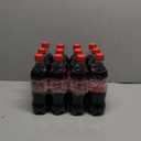 Coca-Cola Soda Soft Drinks, 16.9 fl oz Bottles, 6 Pack - Classic Cola Soft Drink Pack, Best By June 18, 2025