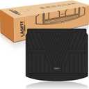 LASFIT Cargo Liner for Honda CR-V 2023 2024 2025 2026 (Include Hybrid Models) All Weather TPE Car Trunk Mat (Upper Position), Cargo Only Black