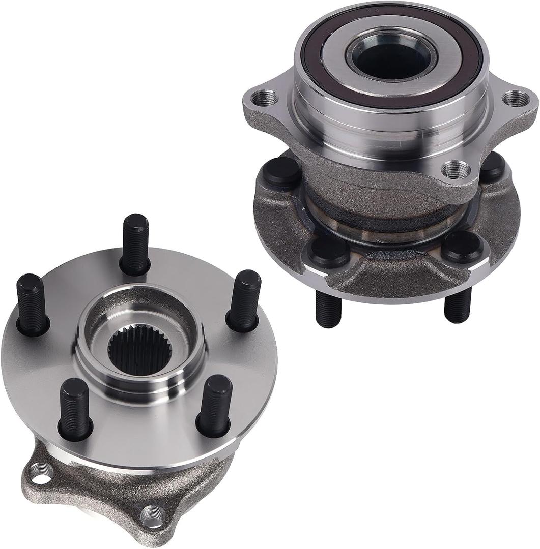 Autoround 512401 Rear Wheel Bearing and Hub Assembly Fit for Subaru Forester Impreza Outback Crosstrek Legacy WRX STI BRZ 2008-2021, Scion FR-S 2013-2016, Toyota 86 2017-2020, 5-Lug w/ABS Pair