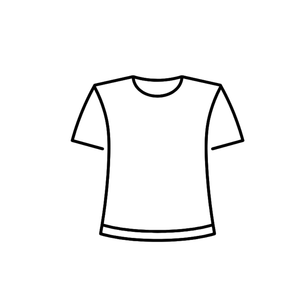 Pink, Children's T-shirts, Length 21.5 inch, Width 16 Inches