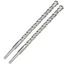 2-Pack SDS Plus Masonry Drill Bits 3/4 Inch x 12 Inch Long Rotary Hammer Drill Bits Carbide Tipped for Concrete Brick Cement Stone Block.