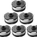 Houselife 0.065" Trimmer Line Replacement String  16.4ft x 6 Pack (98.4ft Total)  Compatible with Houselife Weed Eater, Grass Trimmer, Edger  Professional-Grade Nylon Cutting Line for Lawn Care