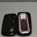 Jump Starter with Air Compressor, 5000A 150PSI Car Battery Jump Starter (9.0 Gas/8.0L Diesel), 12V Jump Box Car Battery Jumper Starter Portable with Jumper Cables, LCD Display, Lights (Orange)