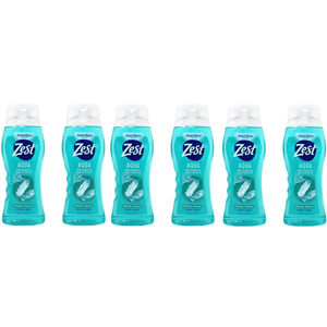 Zest Ocean Breeze with Sea Minerals Refreshing Body Wash 18 fl oz Aqua with Vitamin E Hydrating Body Wash 18 fl oz (Pack of 6)