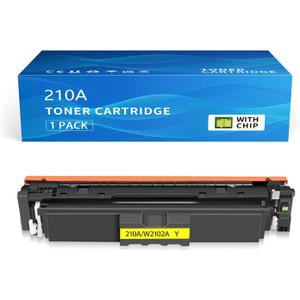 210A Yellow Replacement for HP 210A 210X Toner Cartridges Compatible with HP Color Laserjet Pro MFP 4301fdw 4301fdn 4301dw 4301 4201dw 4201dn 4201 Series W2102A W2102X with-Chip Toner Yellow