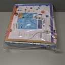 Wooden Busy Board with LED Light Montessori Baby Learning Toys for Toddlers , Sensory Activity Board, Travel Educational Toys, Boy & Girl Birthday Gift (Silver Handle)