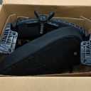 Alolo 450lbs Drafting Chair Tall Office Chair for Standing Desk with Flip-up Armrests,Ergonomic High Desk Chair with Lumbar Support and Adjustable Footrest Ring for Office,Black