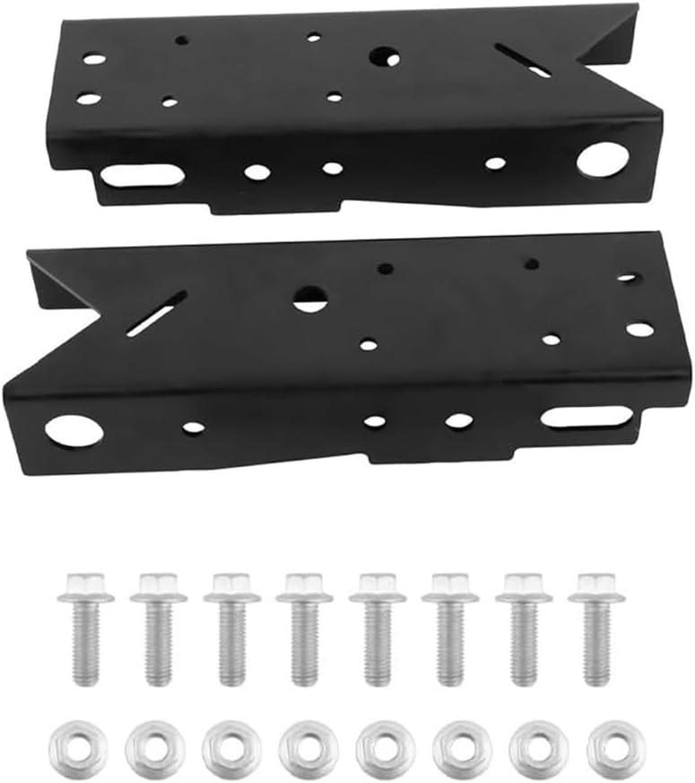 2PCS Rear Frame Repair Sections for 1999–2014 Chevy Silverado & GMC Sierra 1500 – Weld-On Rust Repair Kit – Driver & Passenger Side